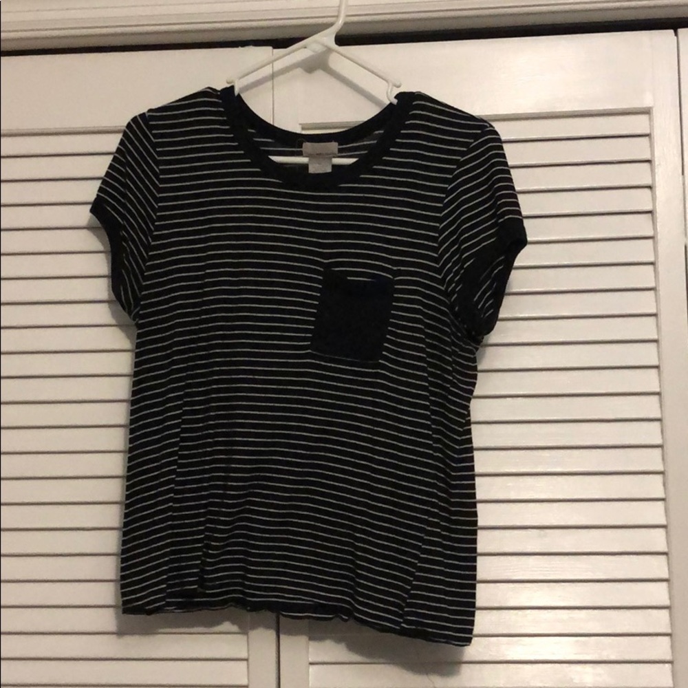 Stripped Baby Tee